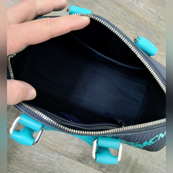 MCM Boston Bag With COA And Dustbag NWT - Picture 15 of 16